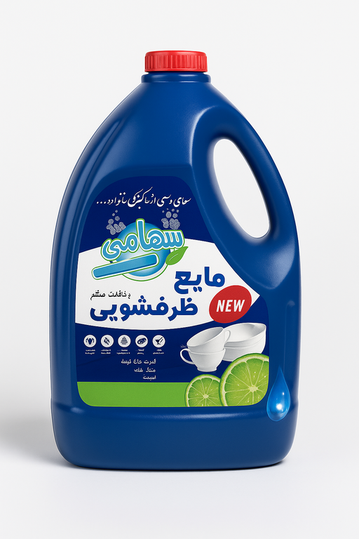 مایع ظرفشویی 4 لیتری سهامی
